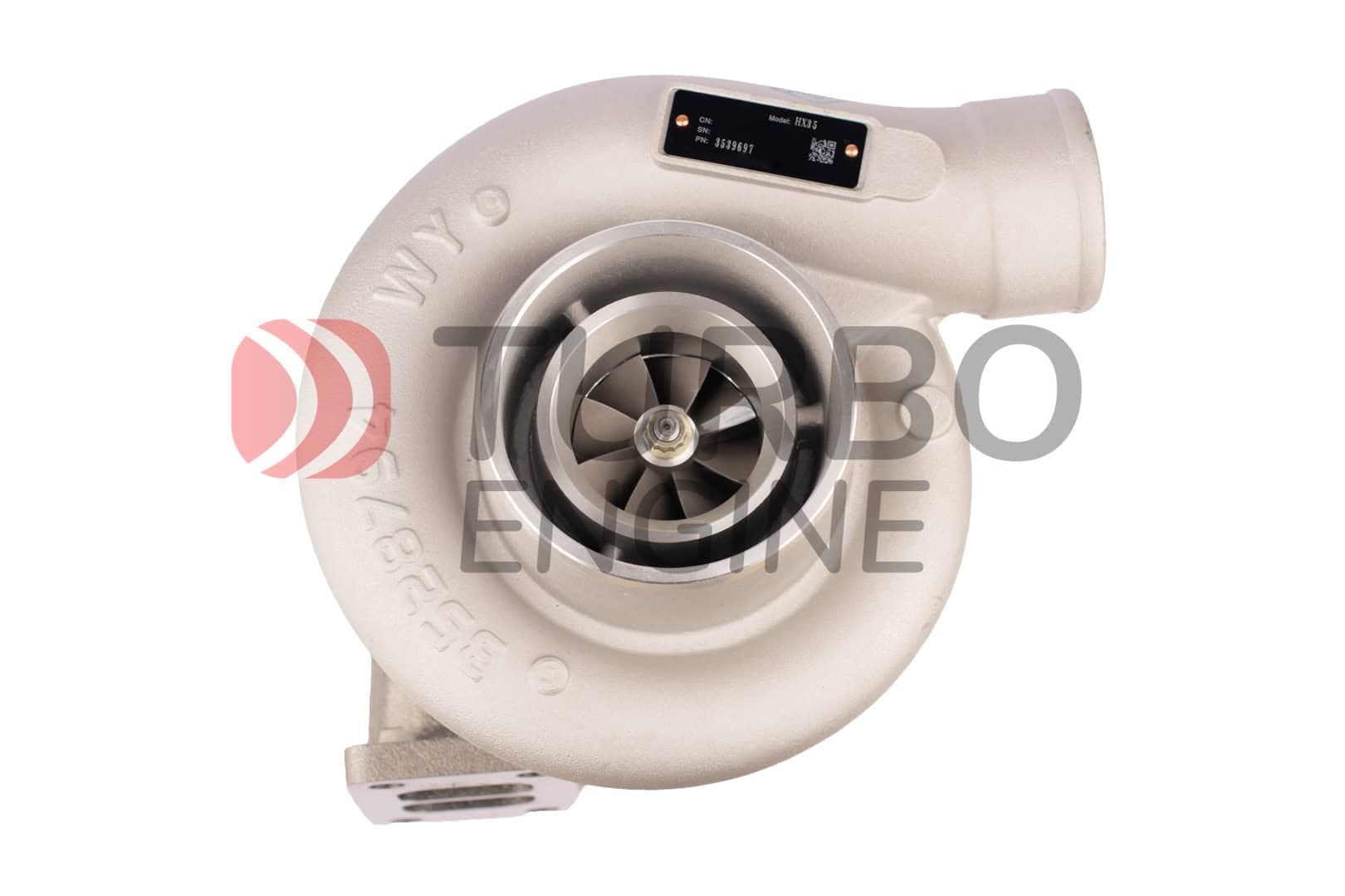 Turbo Komatsu PC220, CD60R 5.9L HX35 Alternativo — Turbo Engine Chile